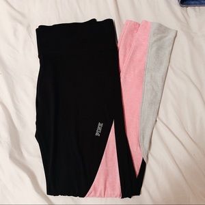 Victoria’s Secret PINK multi-colored leggings